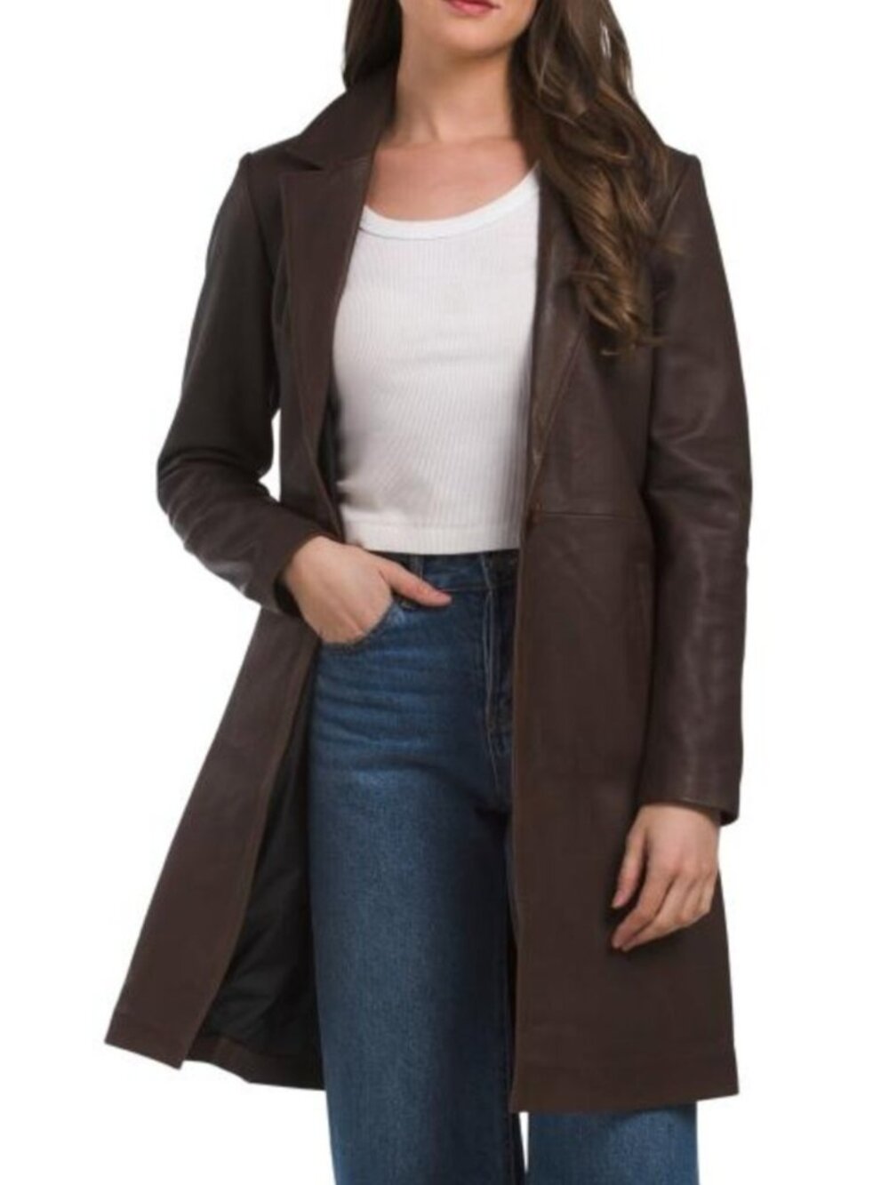BOD & CHRISTENSEN Leather Melinda Coat